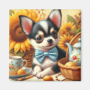 Niedlich Chihuahua Puppy Magnet