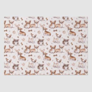Niedlich Chihuahua Seidenpapier