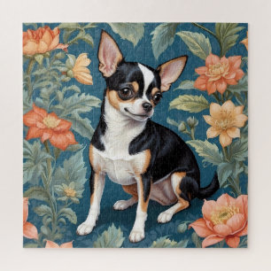 Niedlich Chihuahua William Morris Inspirierte Flor
