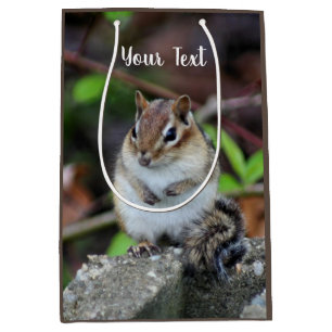 Niedlich Chipmunk Wildlife Animal   Mittlere Geschenktüte