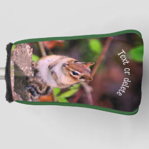 Niedlich Chipmunk Wildlife Animal Personalisiert Golf Headcover