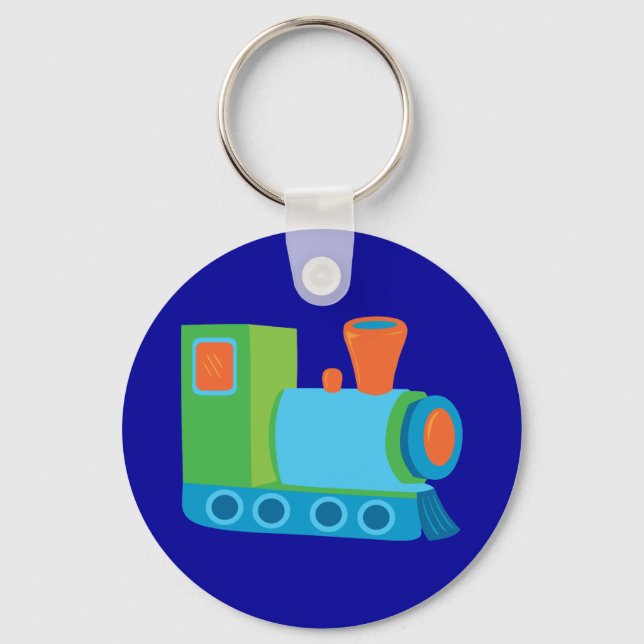 Niedlich Choo Choo Train Schlüsselanhänger (Vorderseite)