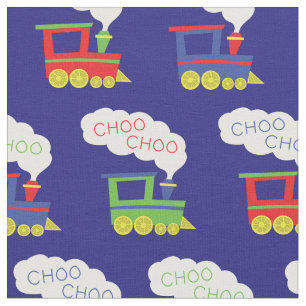 Niedlich Choo Trains Kinderzimmer Dekoration Stoff