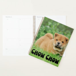 Niedlich Chow Chow Puppy Calendar Planer