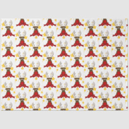 Niedlich Christmas Rudolph Reindeer Seidenpapier