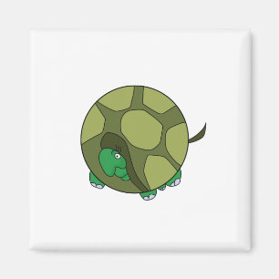 Niedlich Chubby Turtle Magnet