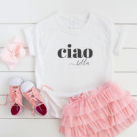 Niedlich Ciao Bella Hello Beautiful Modern Typogra