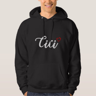 Niedlich Cici Lover Oma Weihnachten Hoodie