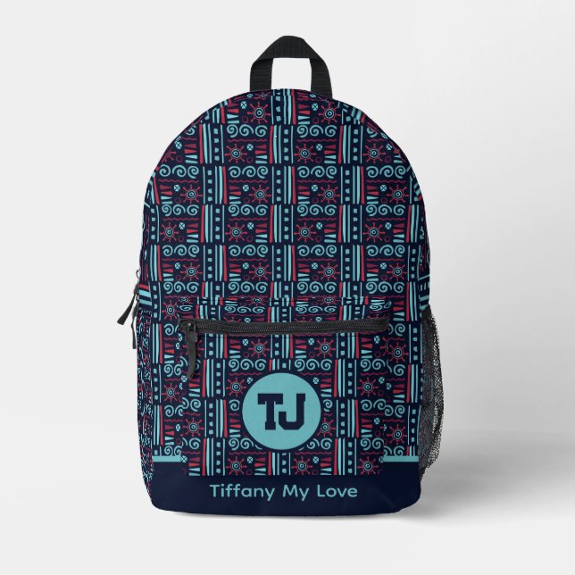 Niedlich Coach Trauzeugen Girls Bedruckter Rucksack (Vorderseite)