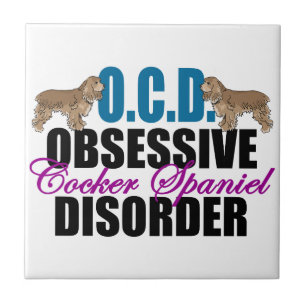 Niedlich Cocker Spaniel Fliese