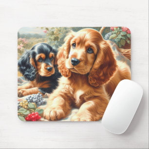 Niedlich Cocker Spanischmalerei Mousepad
