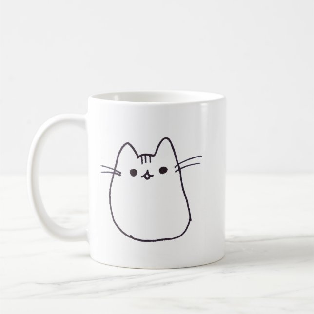 Niedlich Coffee Cat Tasse (Links)