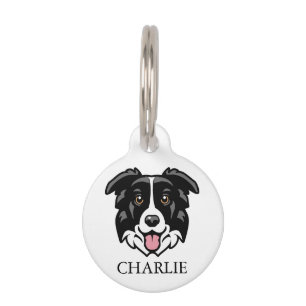 Niedlich Collie Dog Personalisiert Haustiermarke