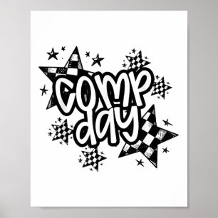 Niedlich Comp Day Cheer Comp Saison Cheerleader Co Poster