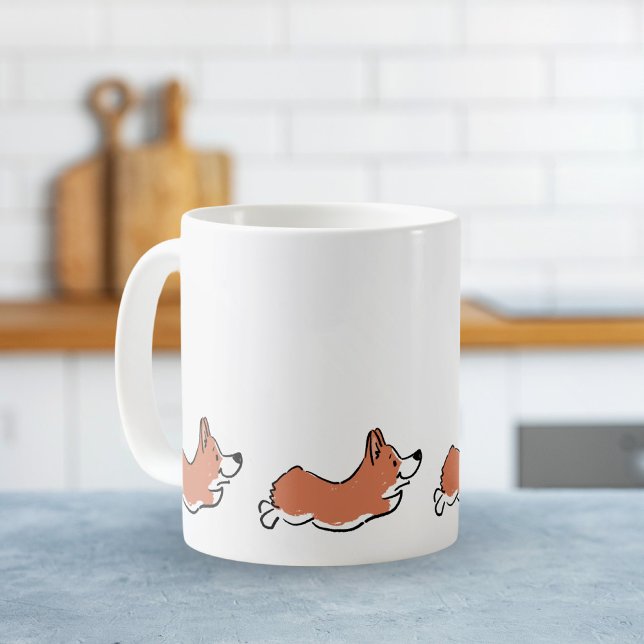 Niedlich Corgi Einfache Tasse (Von Creator hochgeladen)