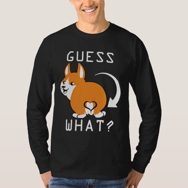 Niedlich Corgi Hintern Essential T-Shirt (Vorderseite)