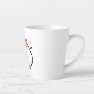 Niedlich Corgi Hintern Tasse - Kleiner Latte 12oz