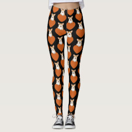 Niedlich Corgi Puppy Dog Leggings