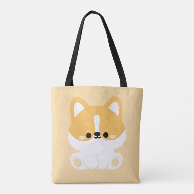 Niedlich Corgi Tasche (Rückseite)