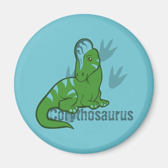 Niedlich Corythosaurus Magnet (Vorne)