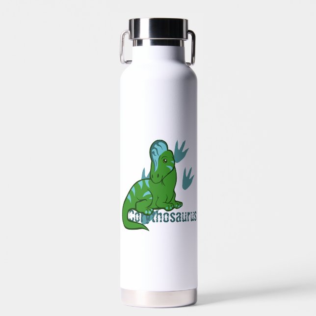 Niedlich Corythosaurus Trinkflasche (Vorne)