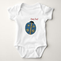Niedlich Country Style Blue Ladybug Baby Bug