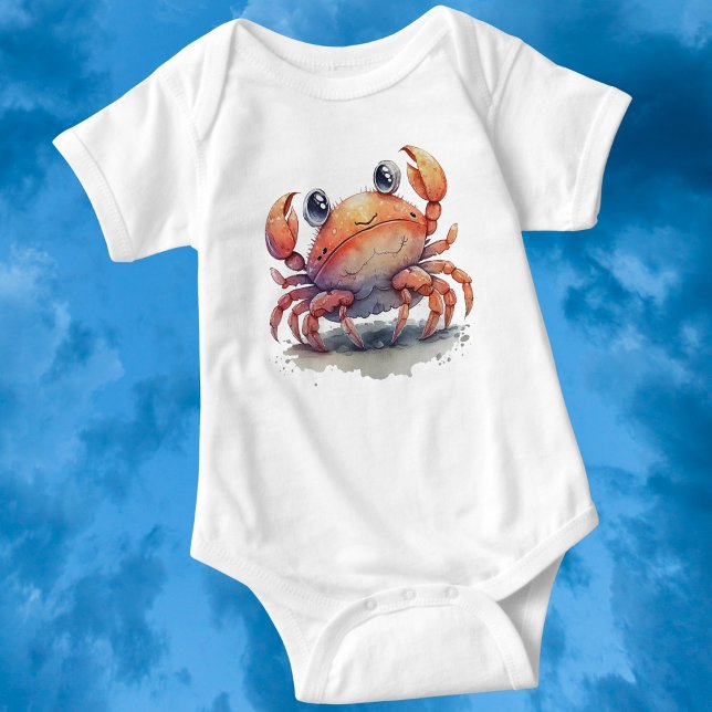 Niedlich Crab Baby Bodysuit Baby Strampler (Von Creator hochgeladen)