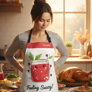 Niedlich Cranberry Sauce - Funny Kawaii Kochen Schürze