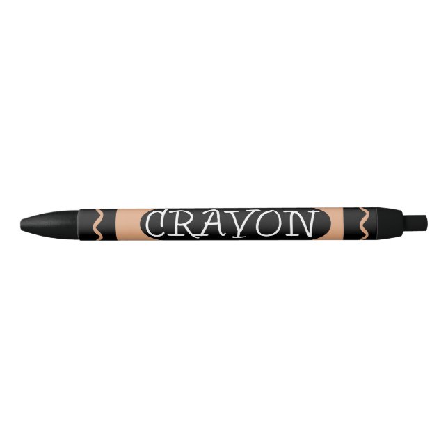 Niedlich Crayon Pen Wrap Kugelschreiber (Vorderseite)