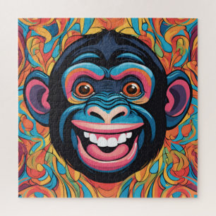 Niedlich Crazy Funny Chimpanzee