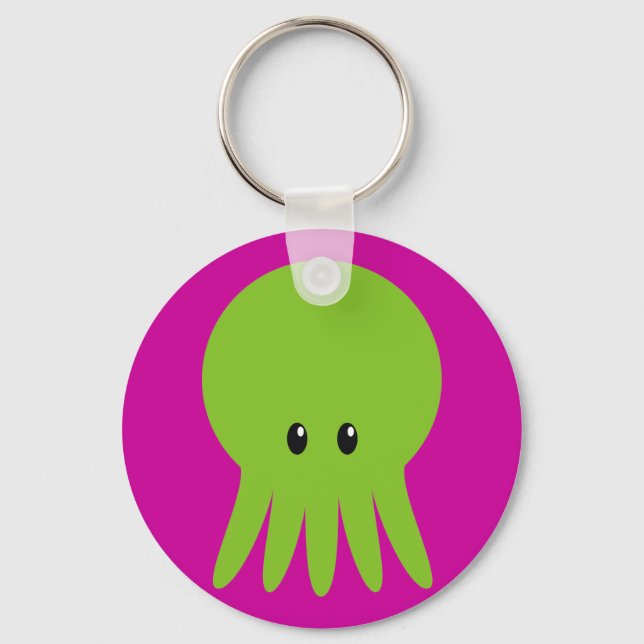 Niedlich Cthulhu Schlüsselanhänger (Vorderseite)