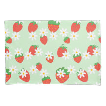 Niedlich Daisy Blume Erdbeere Weihnachts Muster