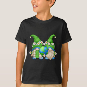 Niedlich Daisy Blume Hippie Couple für Mama und Va T-Shirt