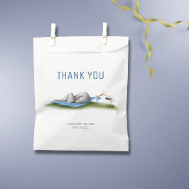 Niedlich danke Ihnen Elephant Baby Dusche Geschenktütchen