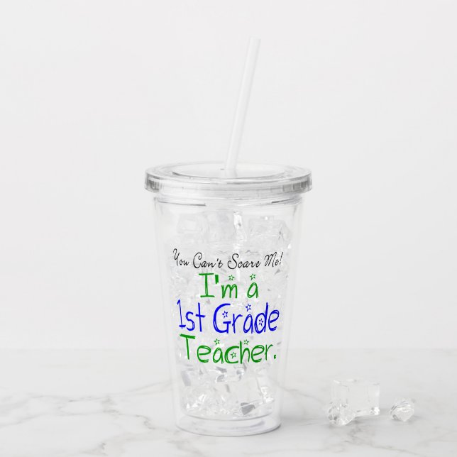 Niedlich, dass du mir nichts ausmachen kannst, ich acryltrinkbecher (Rückseite Ice)