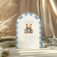 Niedlich Denim Baby Dusche