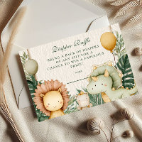 Niedlich Dino Jungle Diapper Raffle