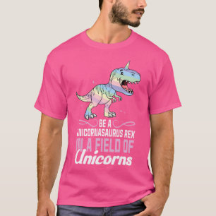 Niedlich Dinocorn Dinosaurier Girls Unicorn T-Shirt