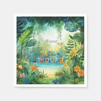 Niedlich Dinosaur Birthday Napkins Serviette