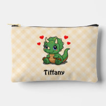 Niedlich Dinosaur Kids Pencil Case - Name hinzufüg