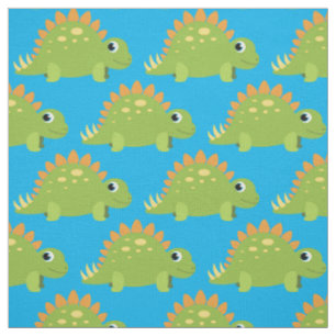 Niedlich Dinosaurier Kids Stegosaurus Cartoon Stoff