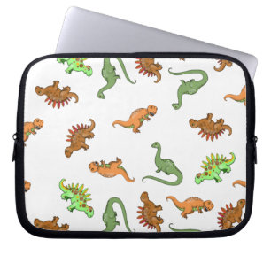 Niedlich Dinosaurier Muster Laptopschutzhülle