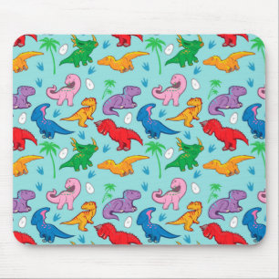 Niedlich Dinosaurier Muster Mousepad