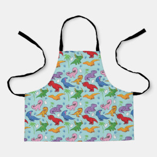 Niedlich Dinosaurier Muster Schürze