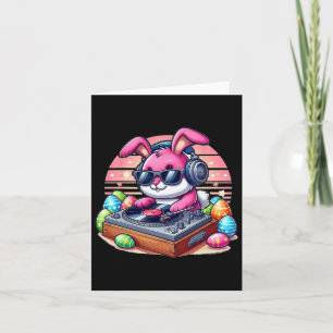 Niedlich Dj Oaster Bunny Karte