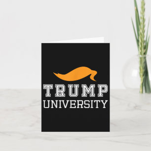 Niedlich Donald Trump Präsident der Universität Po Karte
