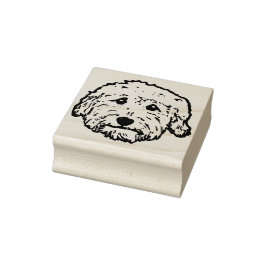 Niedlich Doodle Gummi Briefmarke - Doodle Hundesch Gummistempel