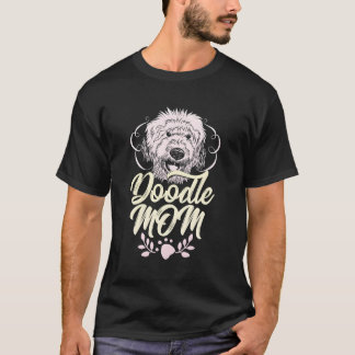 Niedlich Doodle Mama Goldendoodle Labradoodle Pyre T-Shirt