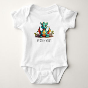 Niedlich Dragon Vibes Baby Dragon Bodysuit Strampler