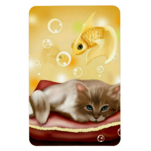 Niedlich Dream Kitten Flexi Magnet